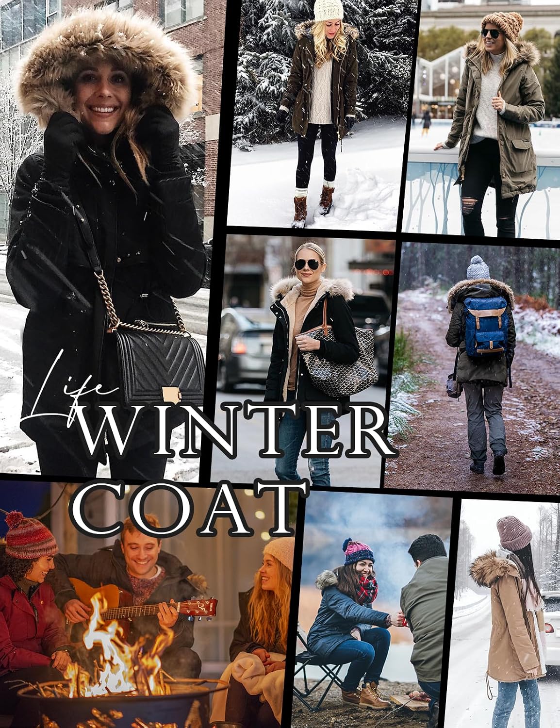 Water-Repellent Fleece-Lined Overcoat - 图片 3