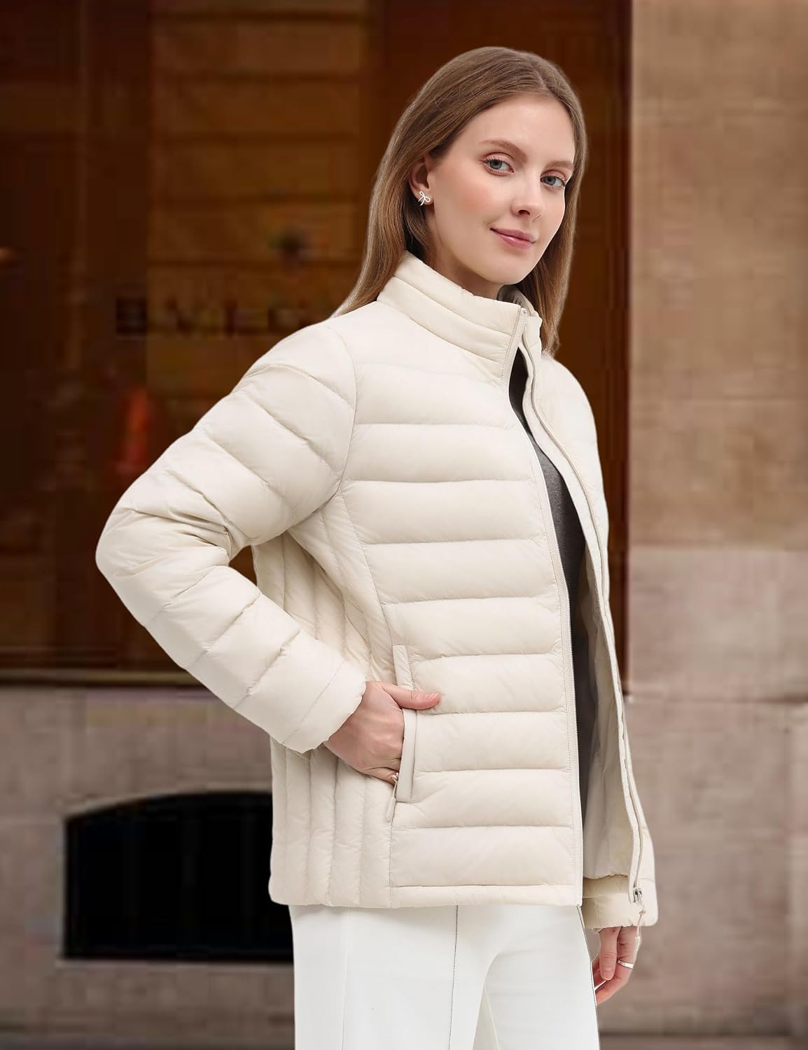 Packable Padded Puffer Jacket - Image 5