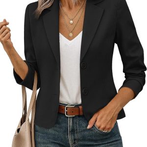 Cropped Blazer Jacket