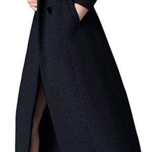 Long Wool Trench Coat